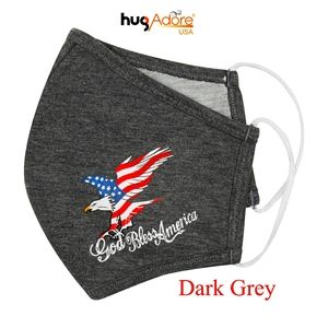 3 ply antibacterial printed fabric masks.